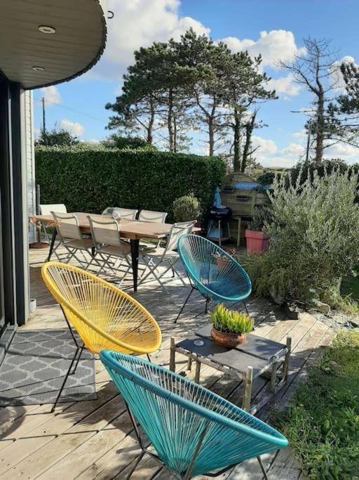 Maison Chaleureuse Bord de Mer Primelin Extérieur photo