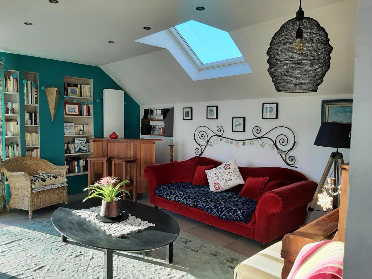 Maison Chaleureuse Bord de Mer Primelin Extérieur photo